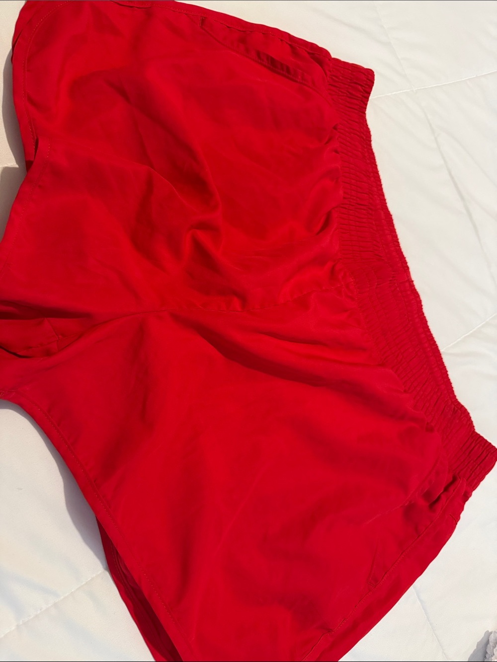 Athletic Works Bright Red Women's Athletic Shorts